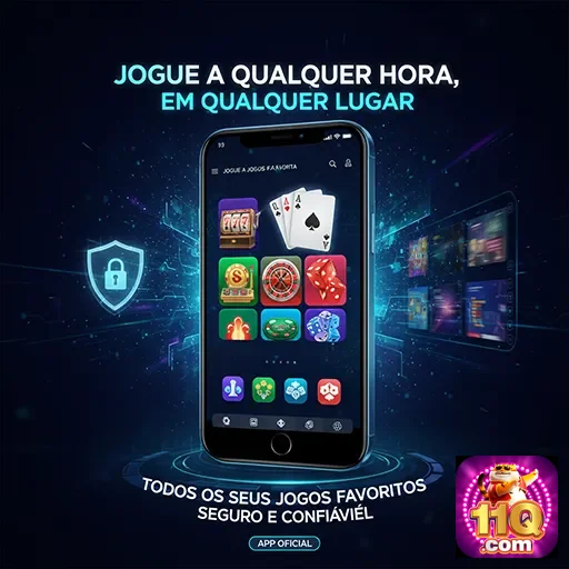 Ilustração de Descubra o app móvel do 11q: cassino na palma da sua mão