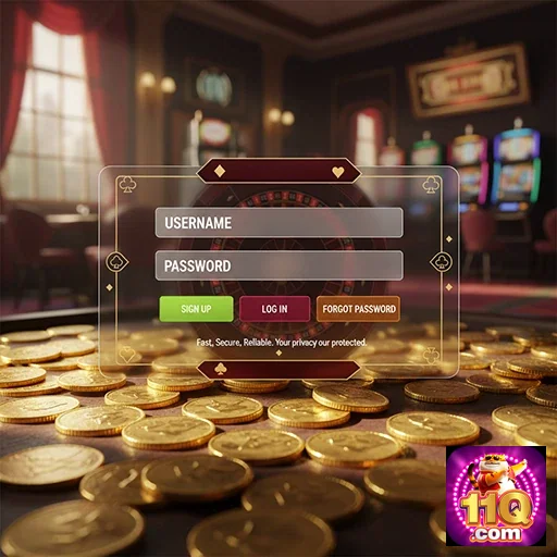 Ilustração de Explore os serviços VIP da 11q e registre-se com segurança